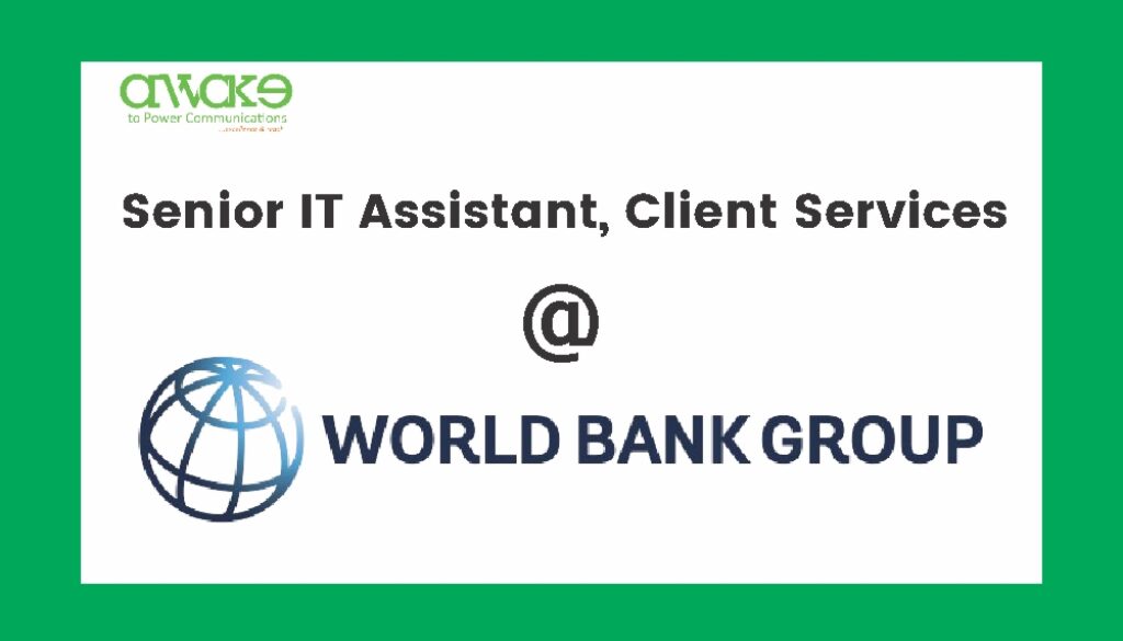 Senior IT- World Bank