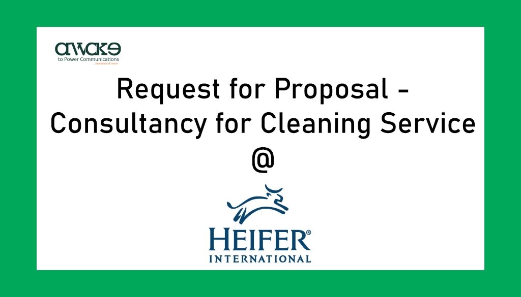 Heifer International - Request for Proposal - Consultancy for Cleaning Service