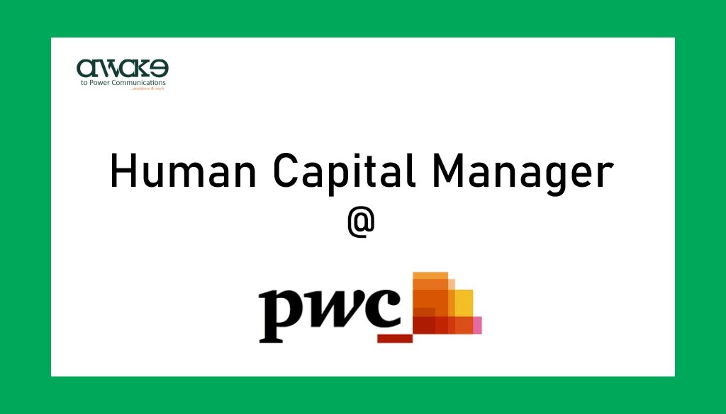 Human Capital Manager at PwC