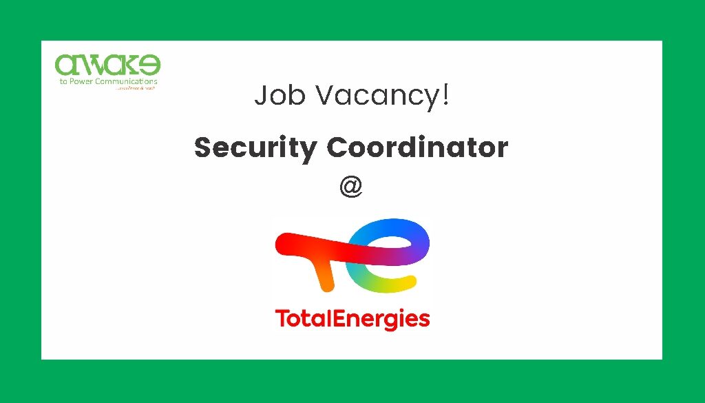 Total Energies- Security Coordinator