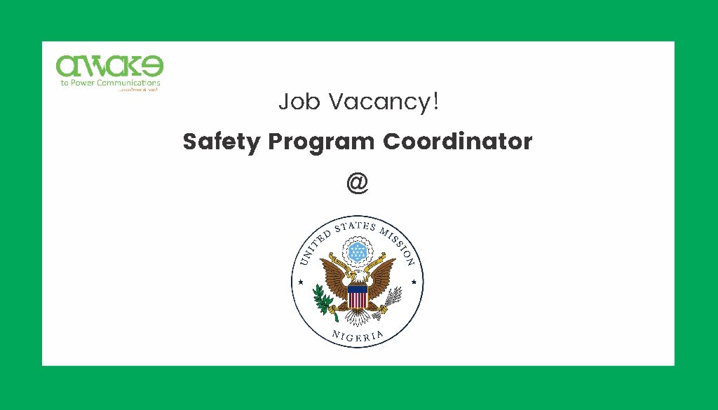 US CONSULATE LAGOS- Safety Program Coordinator