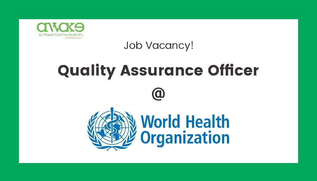 WHO Quality Assurance officer