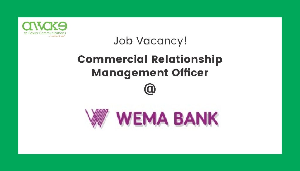 Wema- Commercial Relationship Management Officer