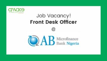 AB Microfinance Bank- Front Desk Officer