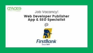 First Bank- Web Developer Publisher App & SEO Specialist