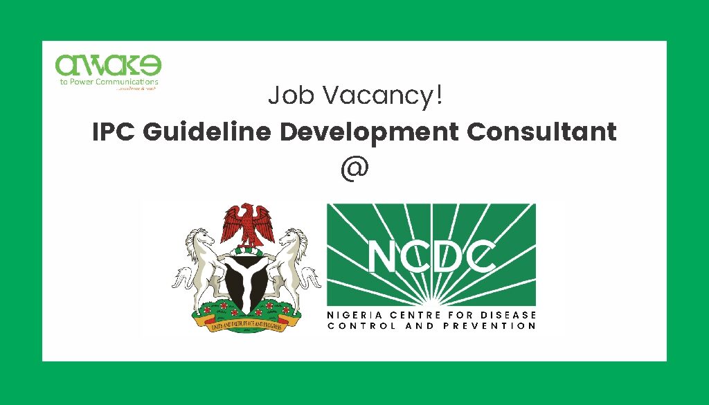 NCDC- IPC Guideline Development Consultant