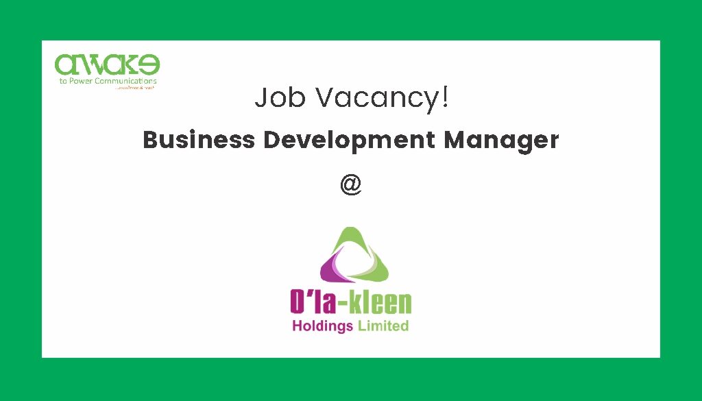 Olakleen- Business Development Manager