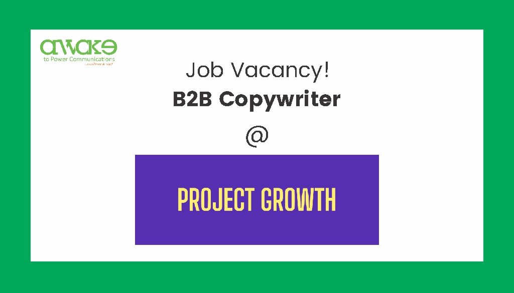 Project Growth- Copywriter