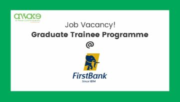 First Bank- Graduate Trainee Program