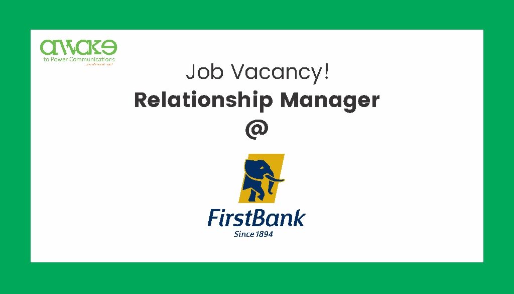 First Bank- Relationship Mng